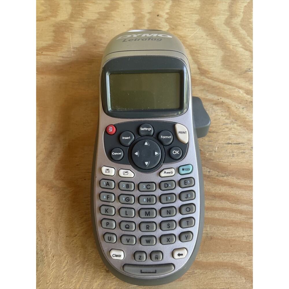DYMO LetraTag Handheld Thermal Label Maker for Office/Home Tested See Notes Nice